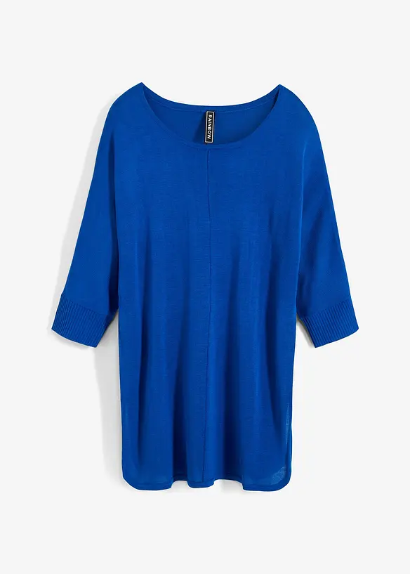 Maglione in filato fine con maniche a 3/4, bonprix