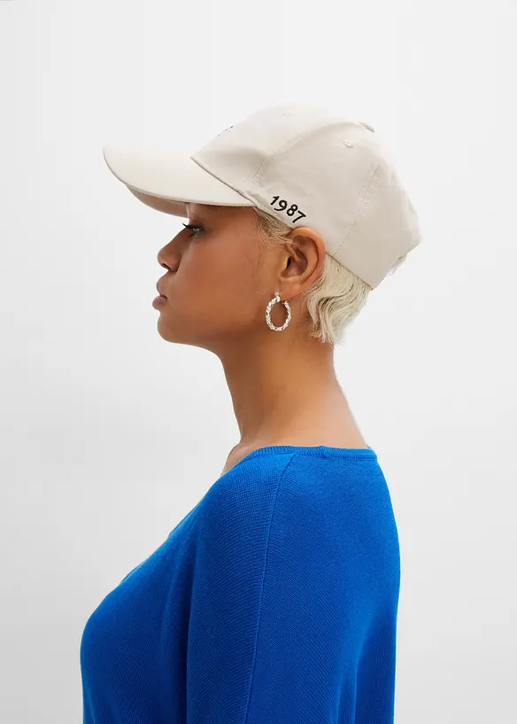 Maglione in filato fine con maniche a 3/4, bonprix