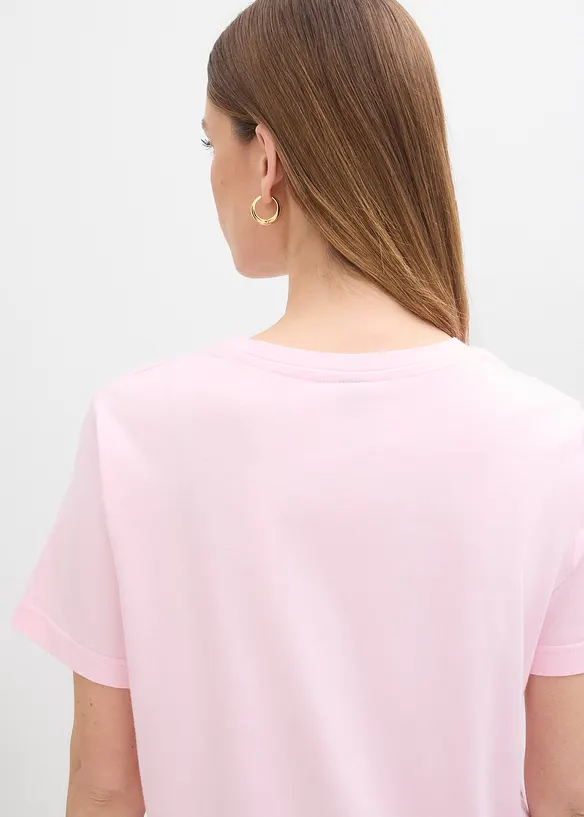 T-shirt in puro cotone, bonprix
