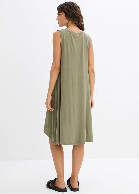 Abito di jersey con laccetto intrecciato, bonprix