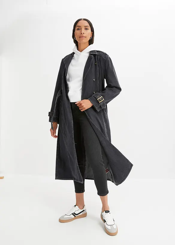 Trench in denim, bonprix