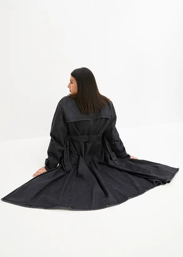 Trench in denim, bonprix