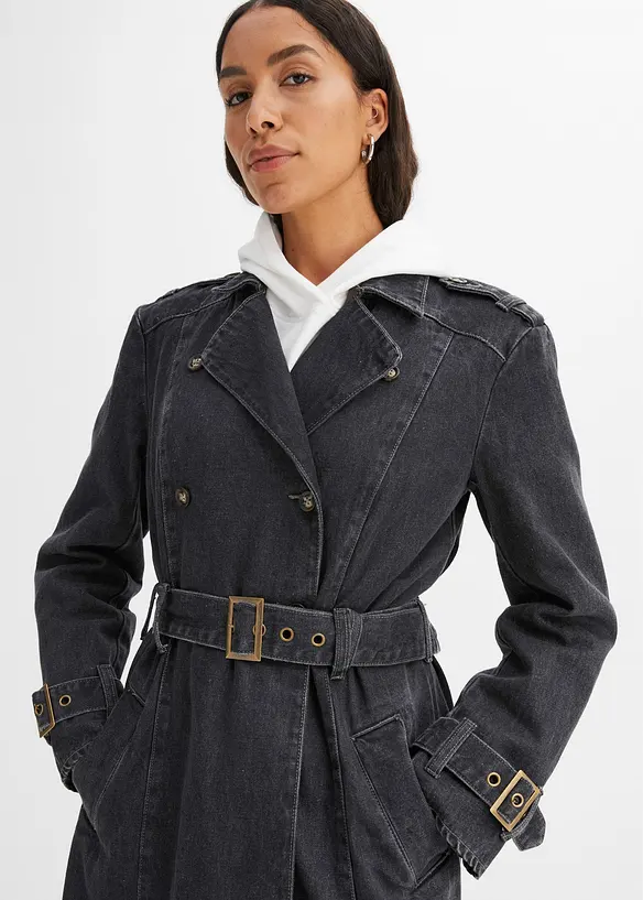 Trench in denim, bonprix