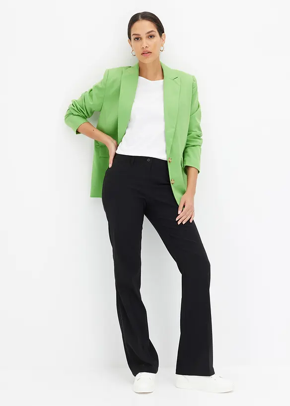 Pantaloni bootcut elasticizzati, bonprix