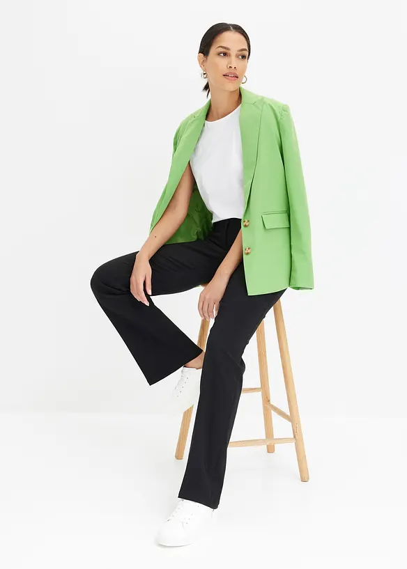 Pantaloni bootcut elasticizzati, bonprix