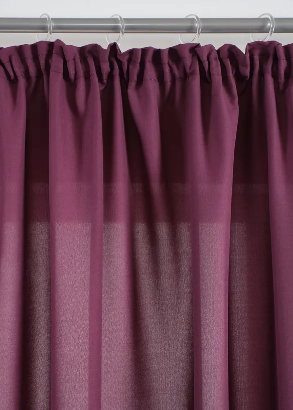 Tenda di facile cura in microfibra (pacco da 2), bonprix