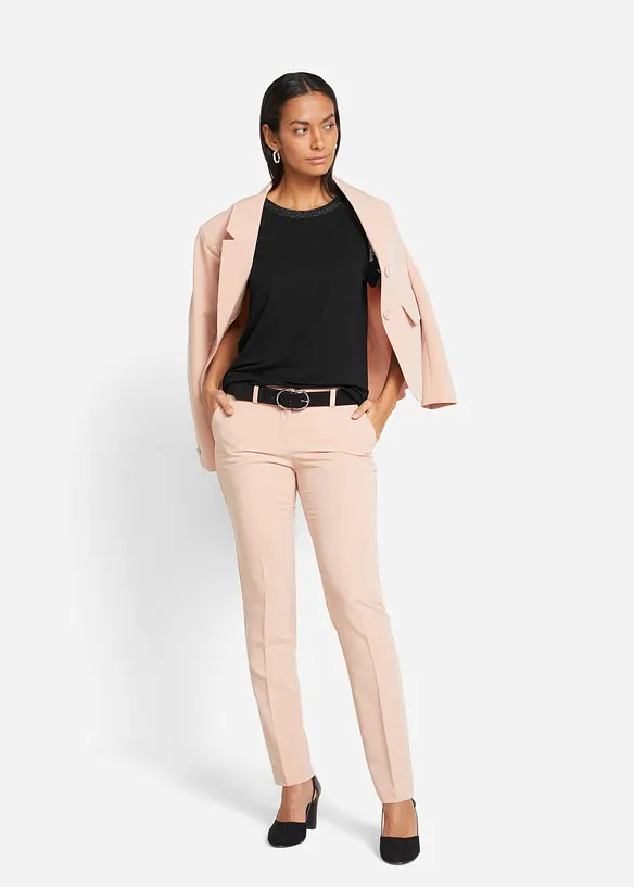 Maglia con maniche in chiffon, bonprix