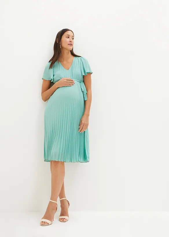 Abito pr&eacute;maman in georgette delicato, bonprix