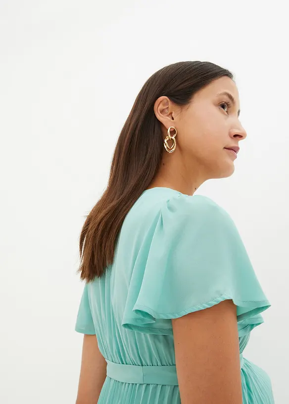 Abito pr&eacute;maman in georgette delicato, bonprix