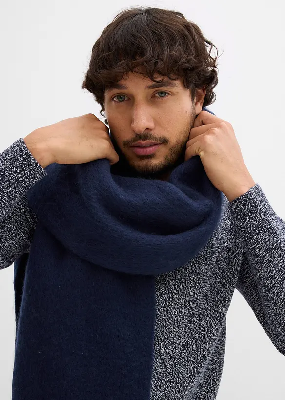 Maglione a girocollo con cotone, bonprix