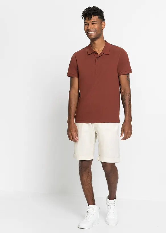 Polo in piquet di puro cotone biologico, bonprix