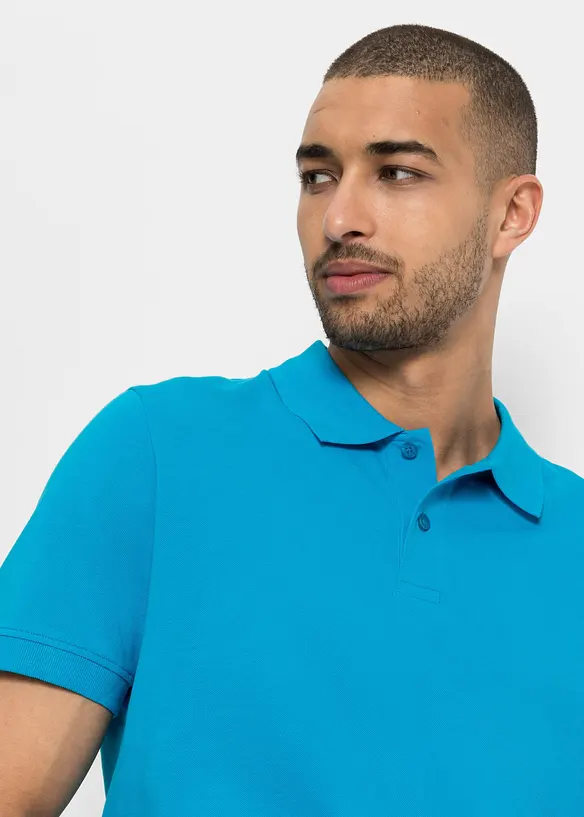 Polo in piquet di puro cotone biologico, bonprix