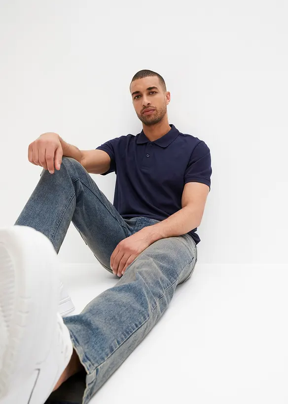 Polo in piquet di puro cotone biologico, bonprix