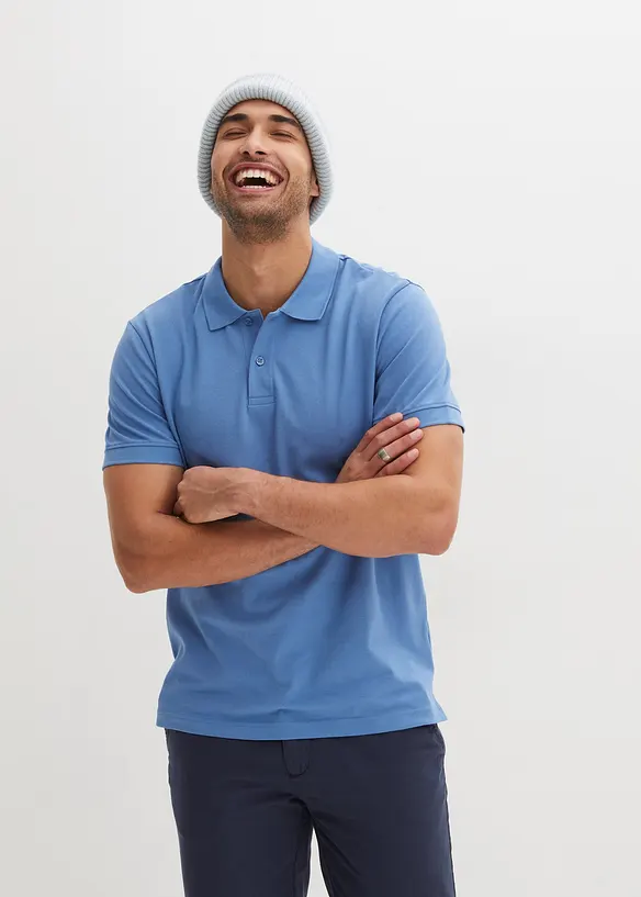 Polo in piquet di puro cotone biologico, bonprix