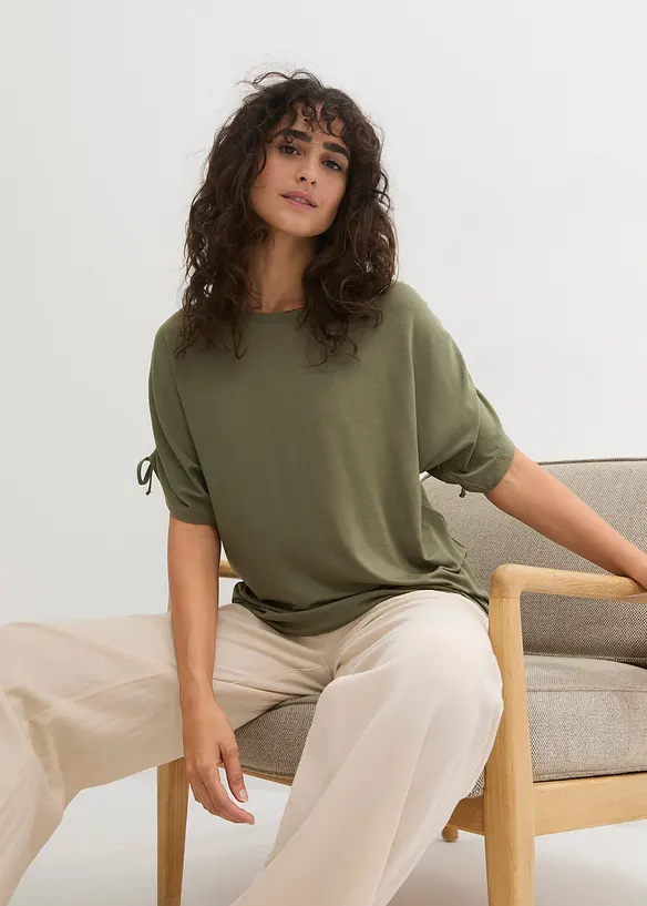 Maglia in viscosa fluente, bonprix