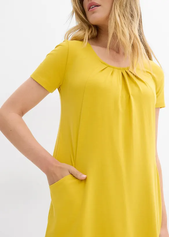 Maglia lunga con viscosa, bonprix