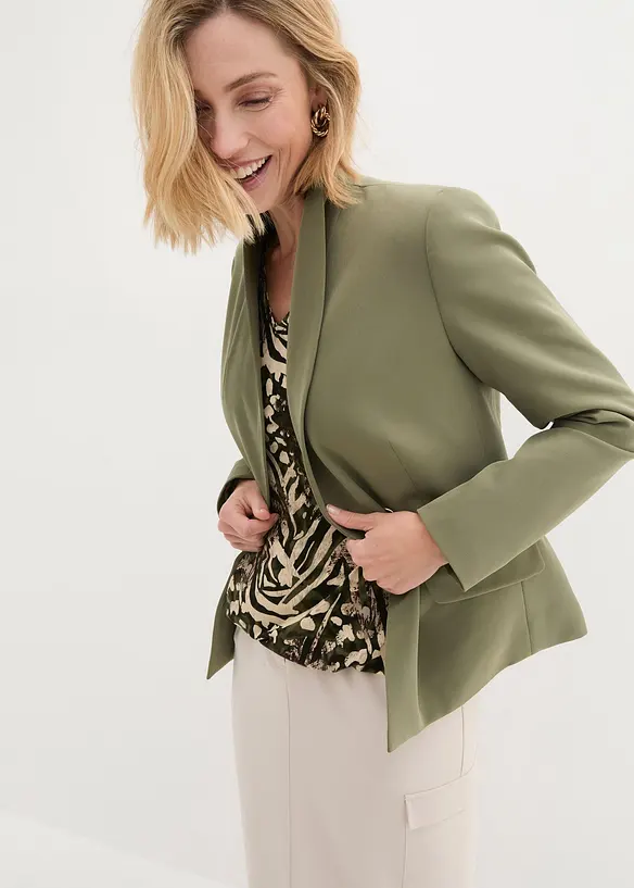 Maglia con fondo elasticizzato, bonprix