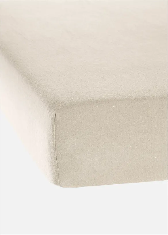 Lenzuolo in flanella con angoli, bonprix