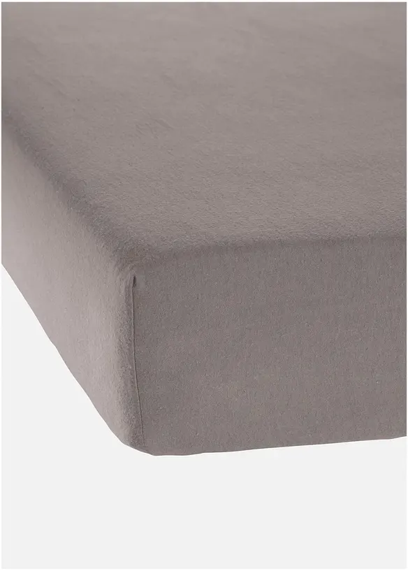 Lenzuolo in flanella con angoli, bonprix
