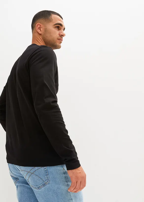 Maglia regular fit a maniche lunghe  (pacco da 2), bonprix