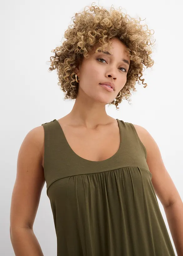 Abito corto in jersey di viscosa morbida, bonprix