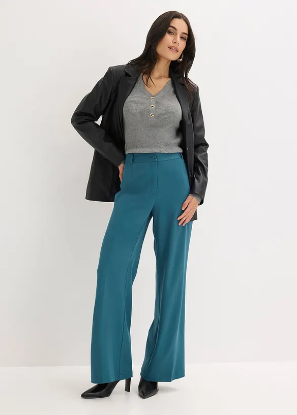 Pantaloni larghi con cinta comoda, bonprix