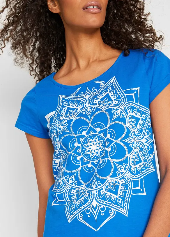 T-shirt in filato fiammato, bonprix