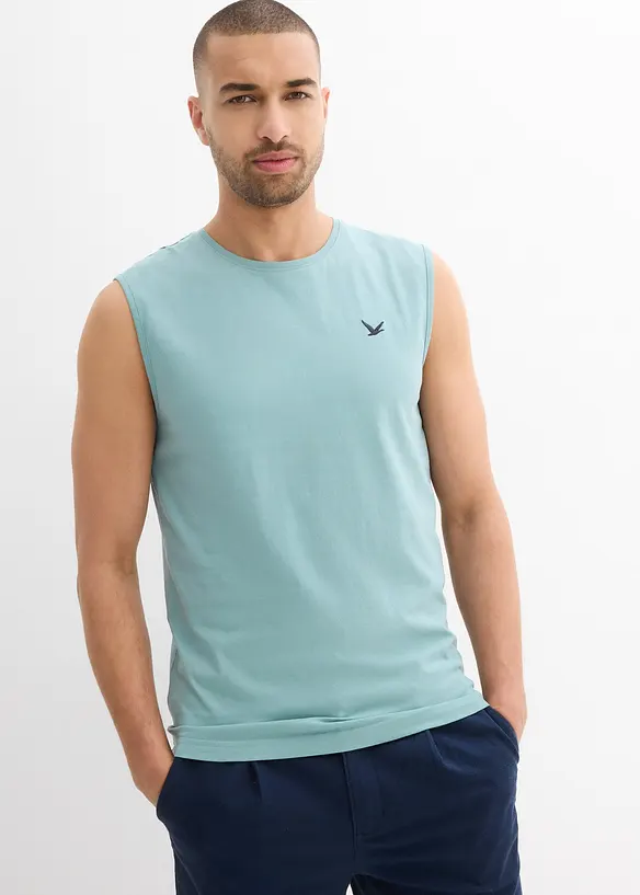 Canotta in puro cotone biologico (pacco da 2), bonprix