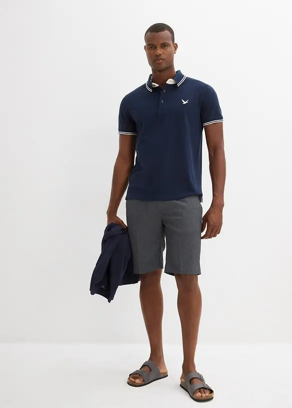 Polo in piquet di puro cotone, bonprix