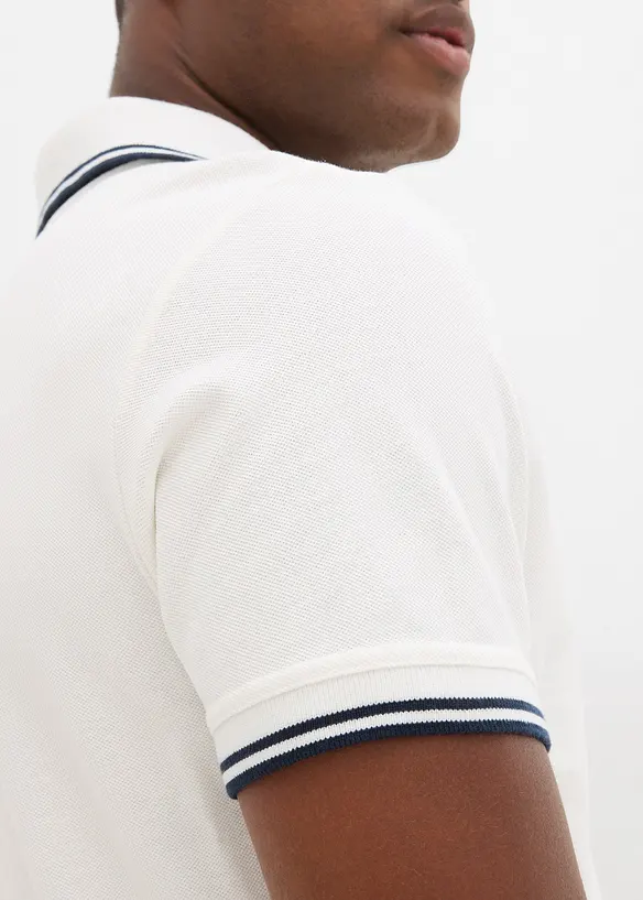 Polo in piquet di puro cotone, bonprix