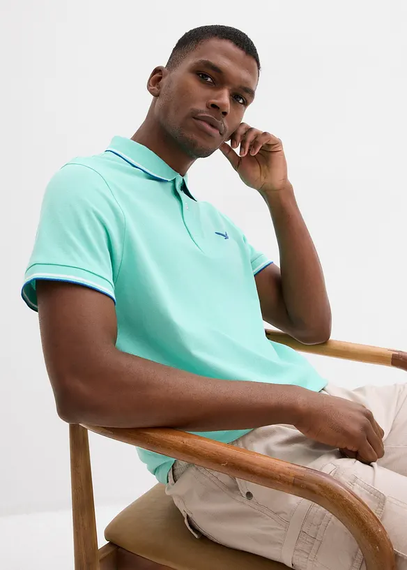 Polo in piquet di puro cotone biologico, bonprix