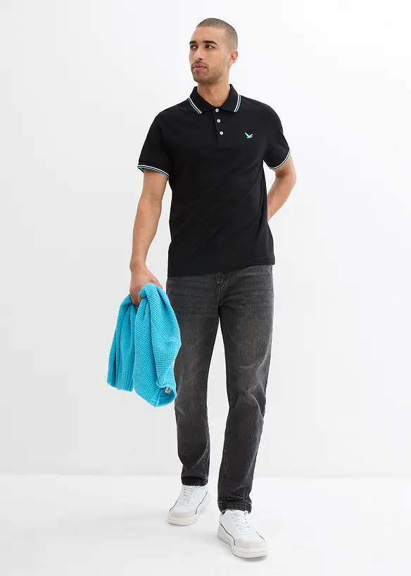 Polo in piquet di puro cotone biologico, bonprix