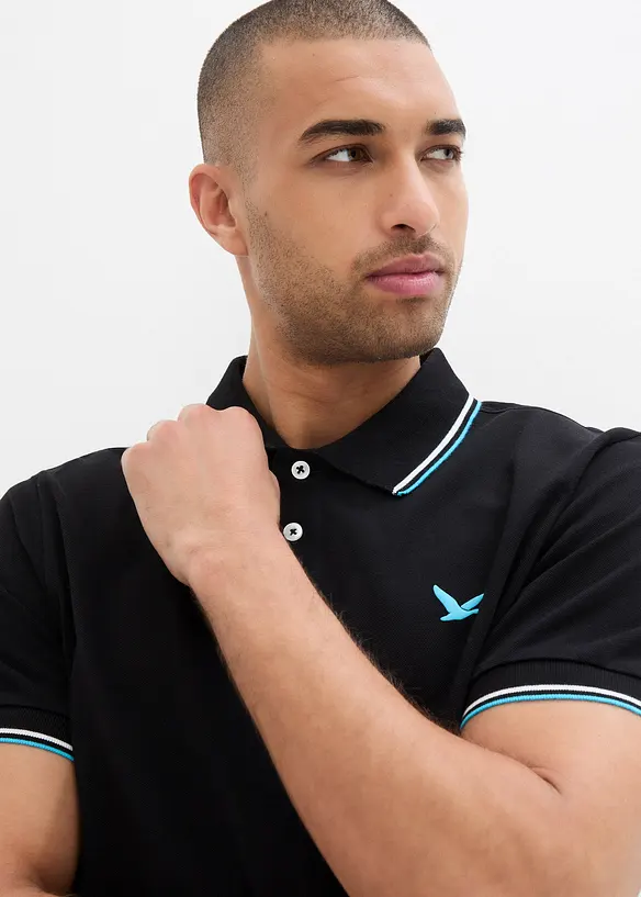 Polo in piquet di puro cotone biologico, bonprix