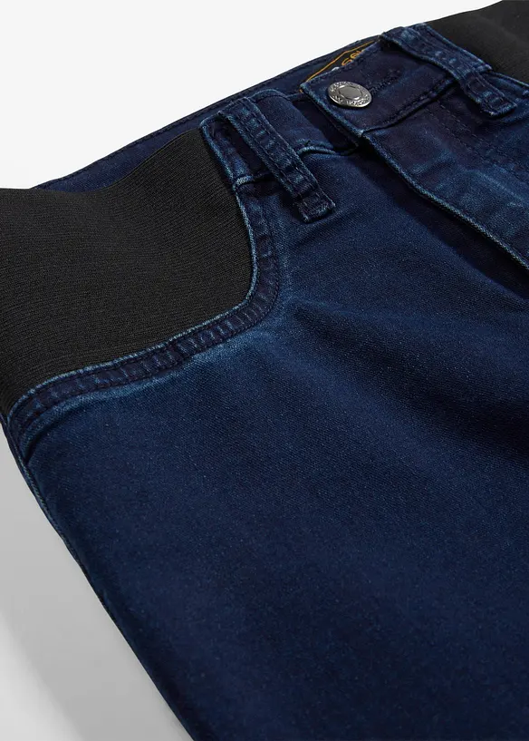 Jeans skinny elasticizzati, vita media, bonprix