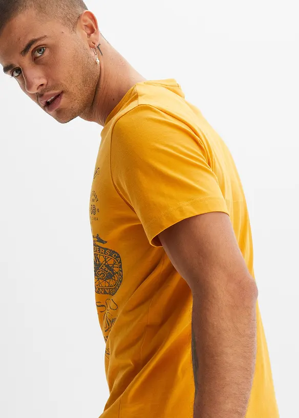 T-shirt in puro cotone, bonprix