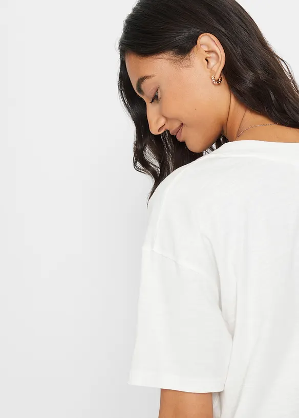 Maxi maglia in puro cotone biologico, bonprix