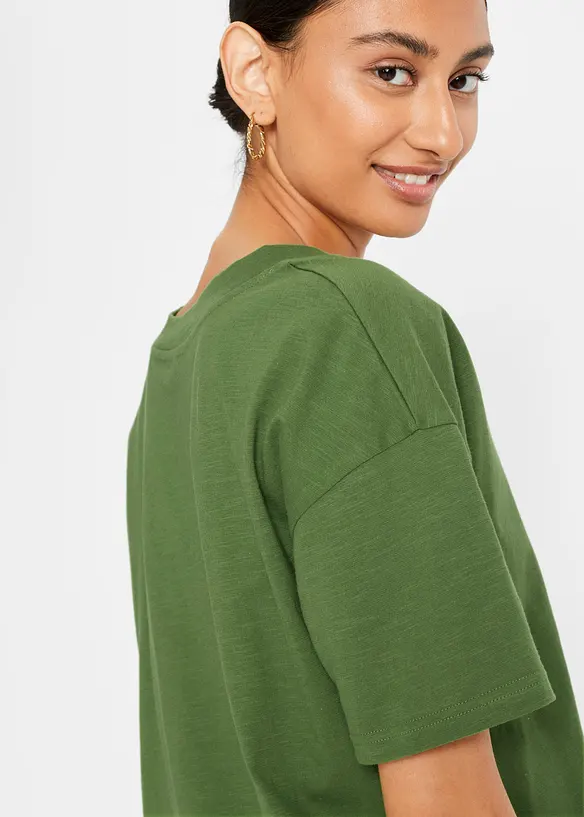 Maxi maglia in puro cotone biologico, bonprix