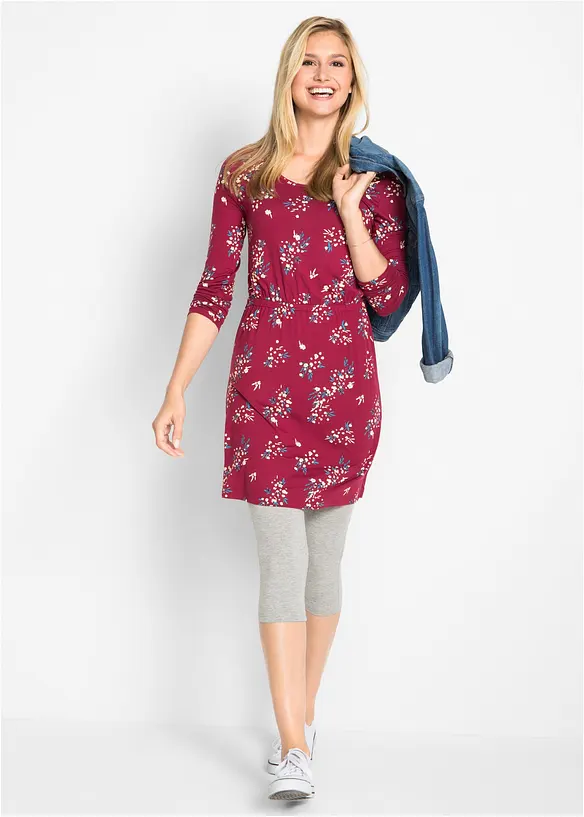 Leggings capri aderenti (pacco da 2), bonprix