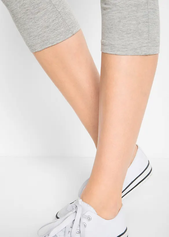 Leggings capri aderenti (pacco da 2), bonprix