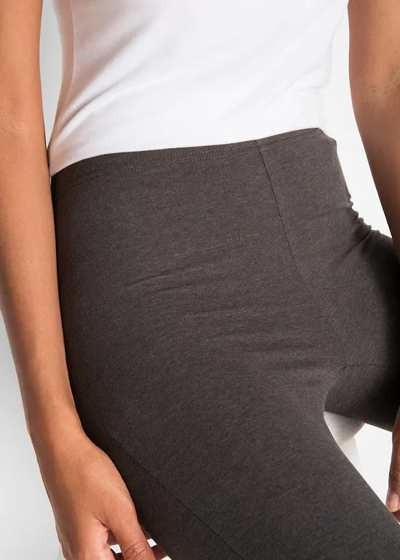 Leggings capri aderenti (pacco da 2), bonprix