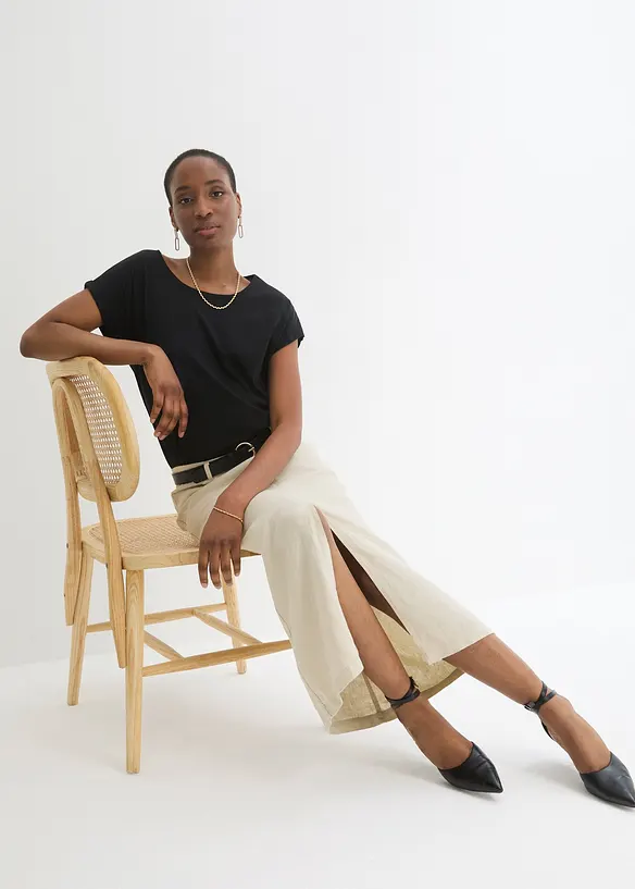 Maglia in misto seta, bonprix