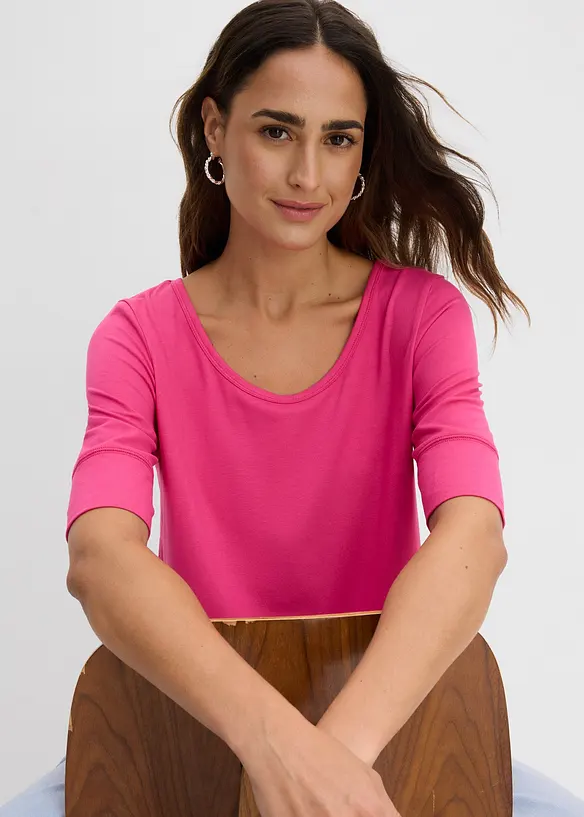 Maglia in misto viscosa morbido, bonprix