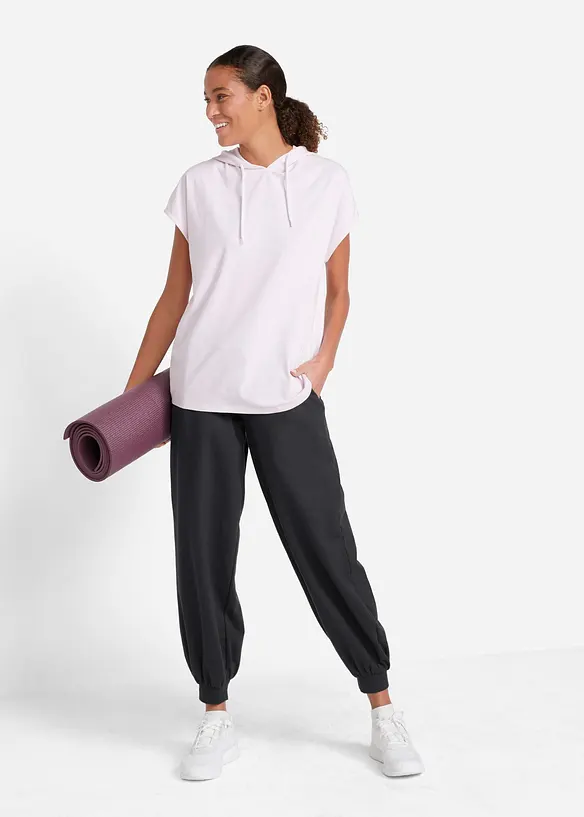 Pantaloni da jogging con elastico in vita, bonprix