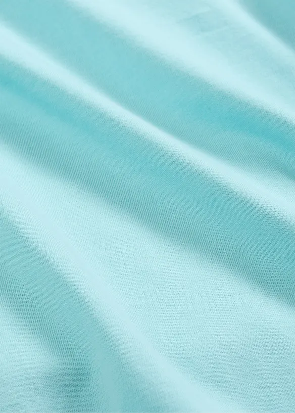 Maglia lunga con scollo rotondo e maniche lunghe  (pacco da 5), bonprix