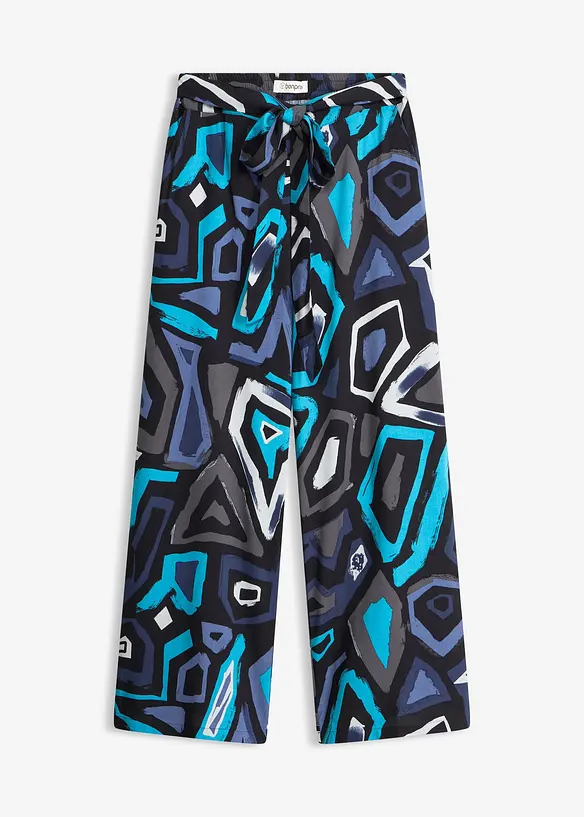 Pantaloni culotte in viscosa fluida, bonprix