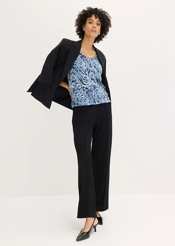 Maglia con fondo elasticizzato, bonprix