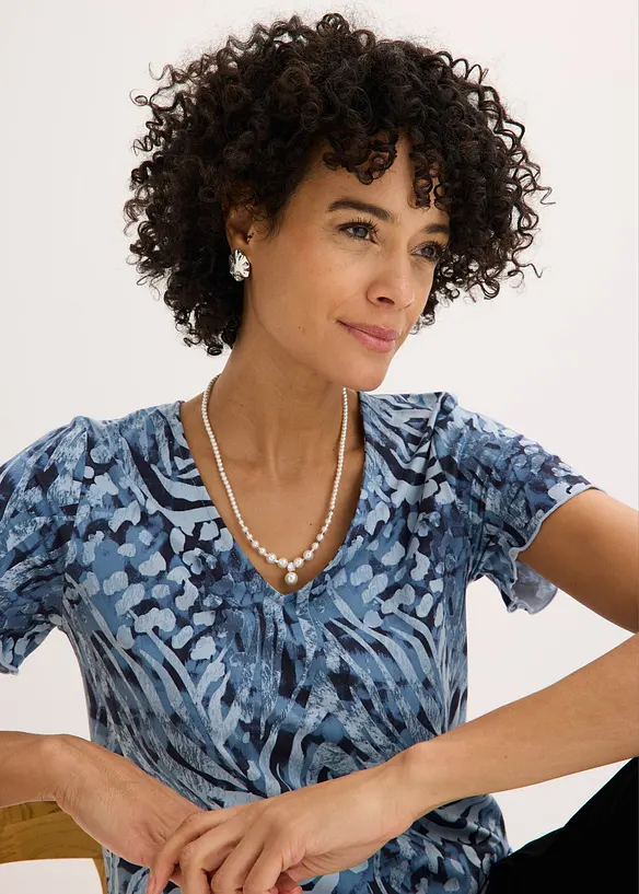 Maglia con fondo elasticizzato, bonprix