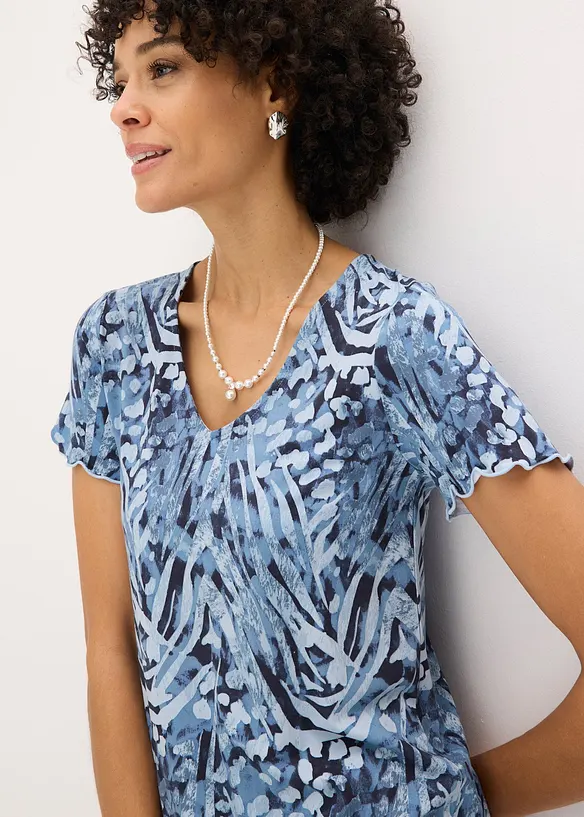 Maglia con fondo elasticizzato, bonprix