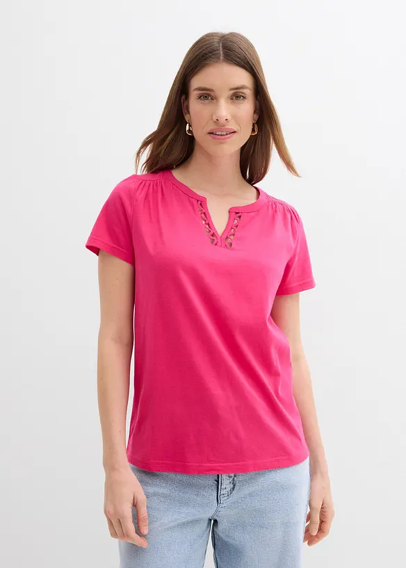 Maglia con scollo particolare, bonprix