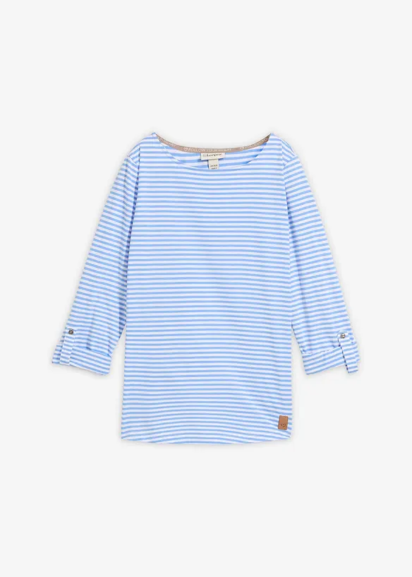 Maglia a maniche lunghe in puro cotone, bonprix